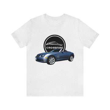 2005 Crossfire Short Sleeve Tee featuring a classic car design on lightweight, soft cotton fabric.