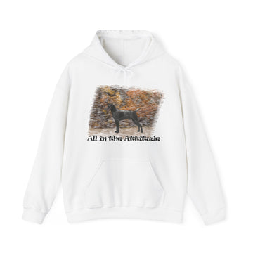 German Shorthaired Pointer (GSP) in our Fall Attitude Hoodie