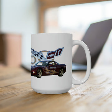 2003 50th Anniversary Corvette Pace Car 15oz Ceramic Mug