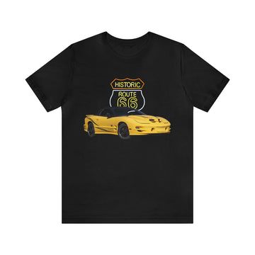 2002 CETA Trans AM in our route 66 series Short Sleeve Tee