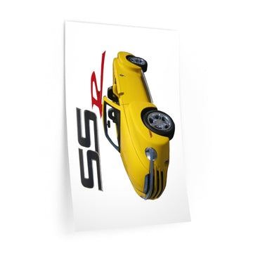 2005 SSR Wall Decal, 24x36 inch, polyester, reusable indoor art.