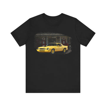 New 1978 Camaro Z28 in our filling station series Short Sleeve T-Shirt