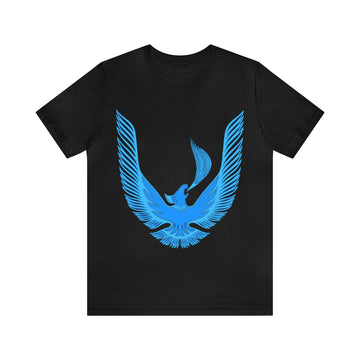 Blue Turbo Trans AM Logo Short Sleeve Tee
