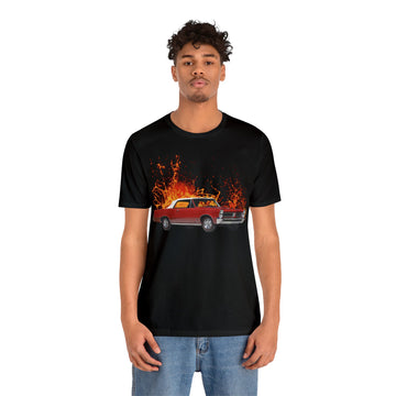 1965 GTO in our lava series Short Sleeve Tee