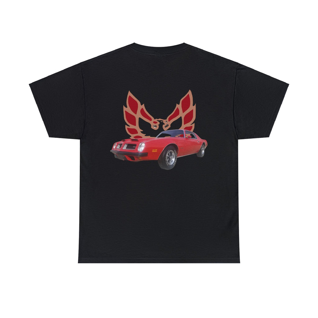 1974 Formula Firebird on back Short Sleeve Cotton Tee