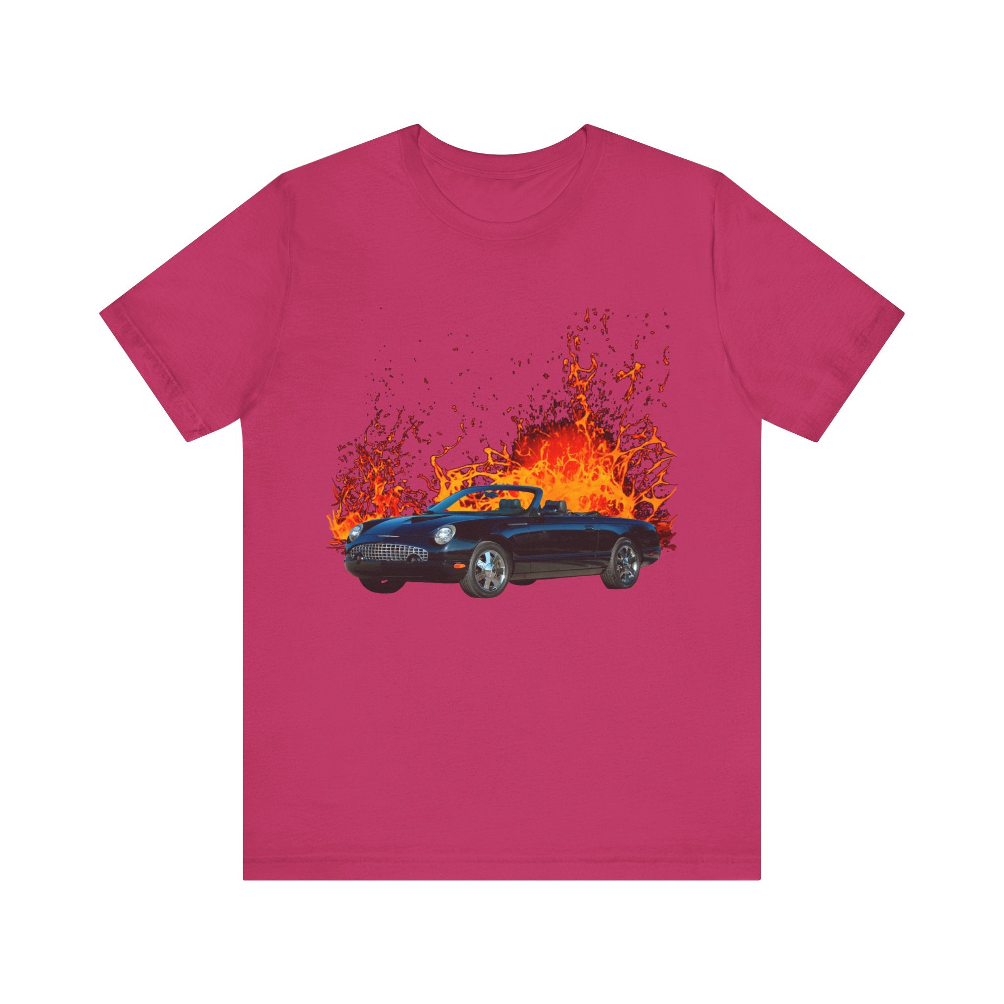 2002 Ford T-Bird in our lava series Short Sleeve Tshirt