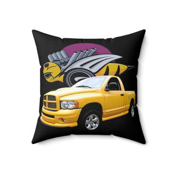 2005 Rumble Bee Spun Polyester Square Pillow