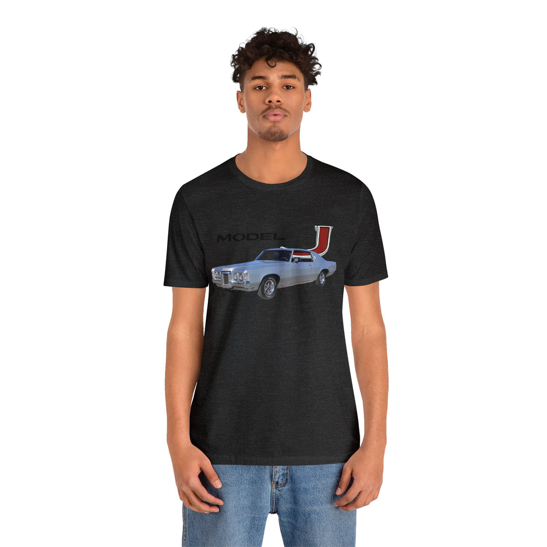 Silver 1969  Grand Prix Model J Short Sleeve Tee