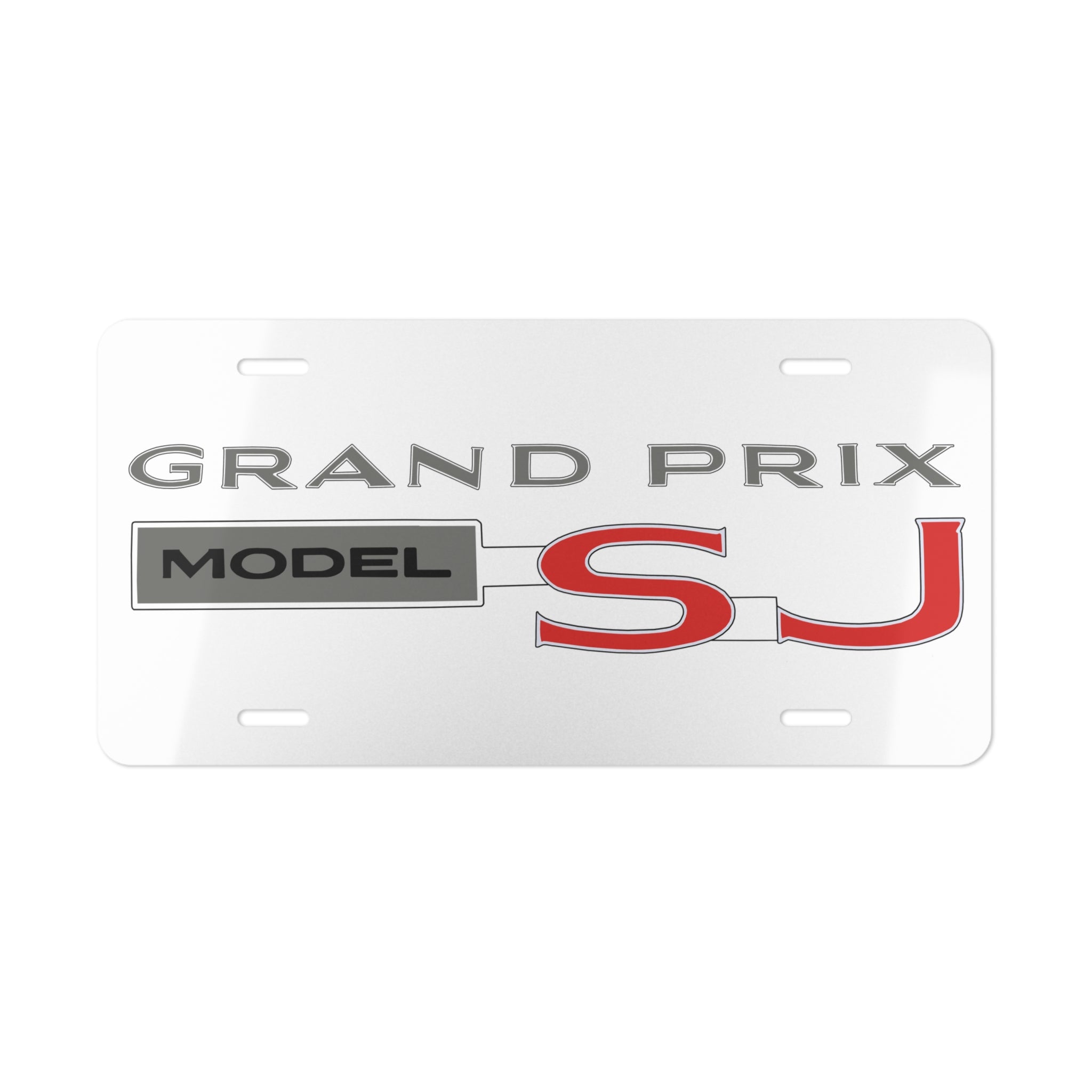 Grand Prix SJ License Plate