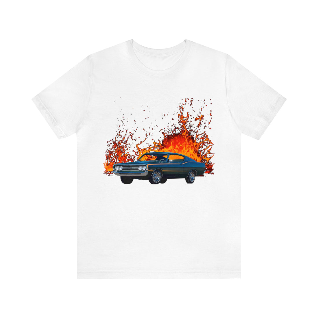 1968 Torino GT in our lava series Short Sleeve Tee