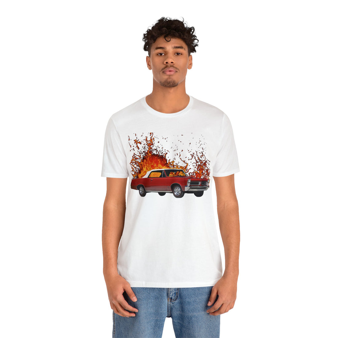 1965 GTO in our lava series Short Sleeve Tee