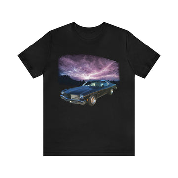 1975 Hurst Olds 442 in our lightning series Short Sleeve Tee