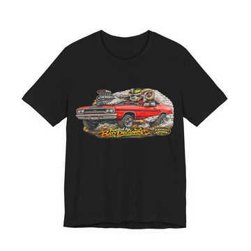 Fueled by Bad Decisions! Lightly Distressed 1970 GTX Outlaw Series T-Shirt