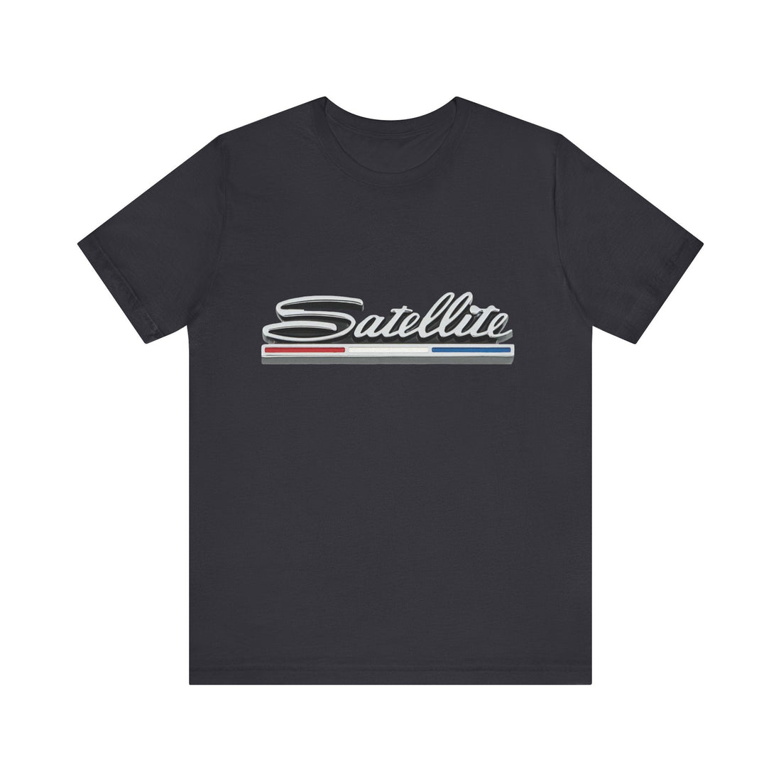 Plymouth Satellite Logo Short Sleeve Tee in soft cotton with a classic design.