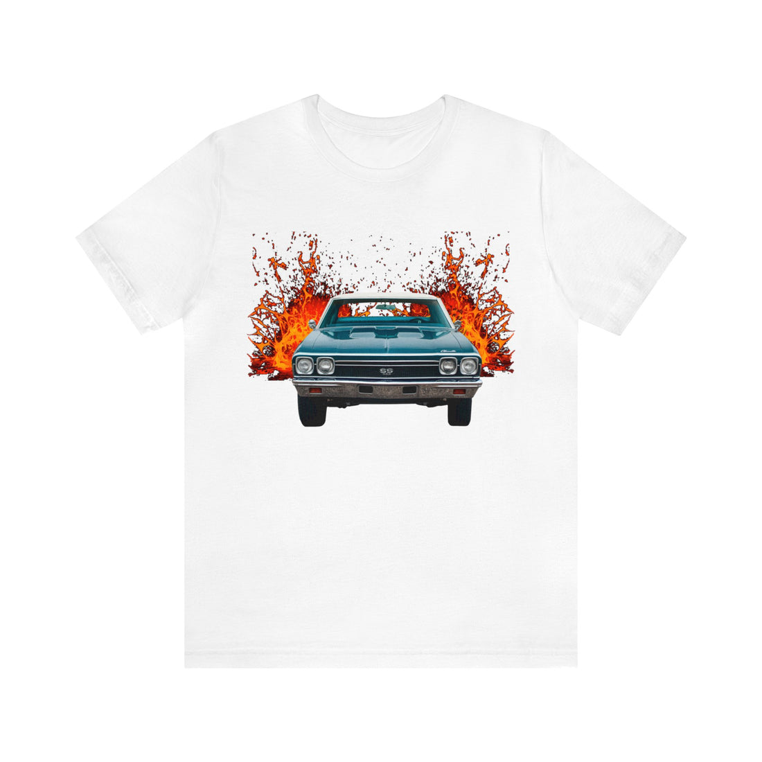 1968 Chevelle SS in our lava series Short Sleeve Tee