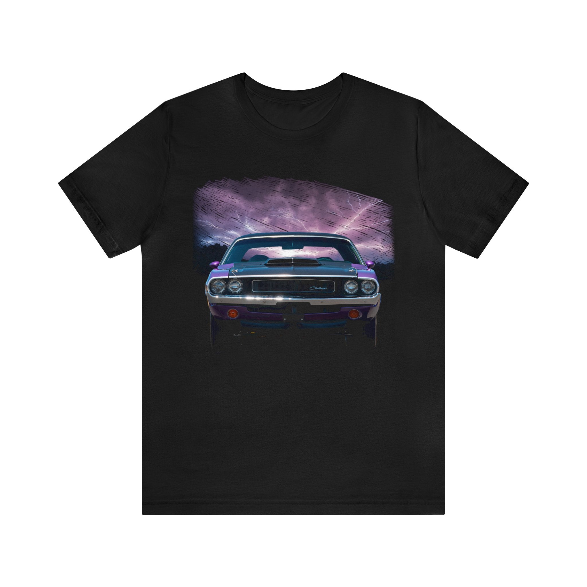 1970 Challenger TA in our lightning series Short Sleeve Tee