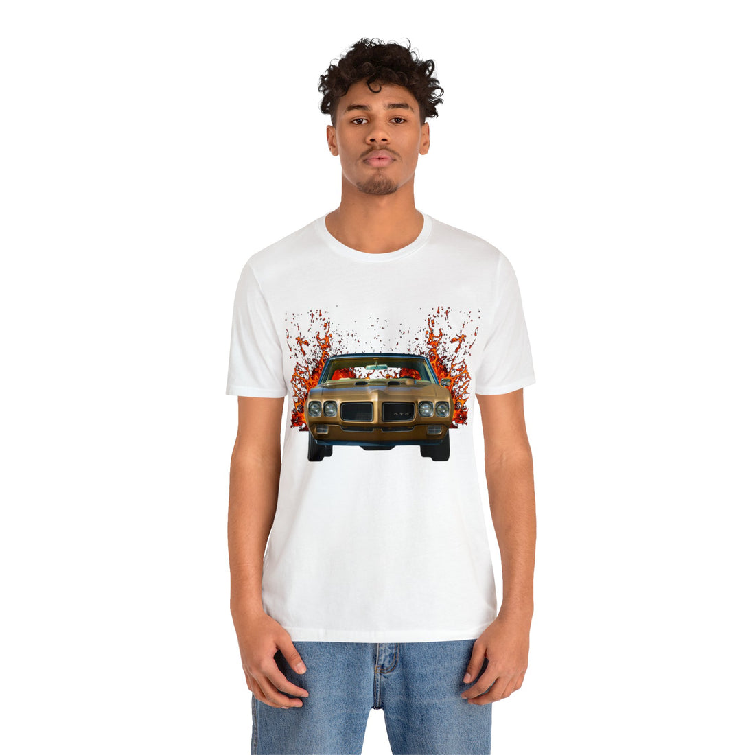 1970 GTO in our lava series Short Sleeve Tee