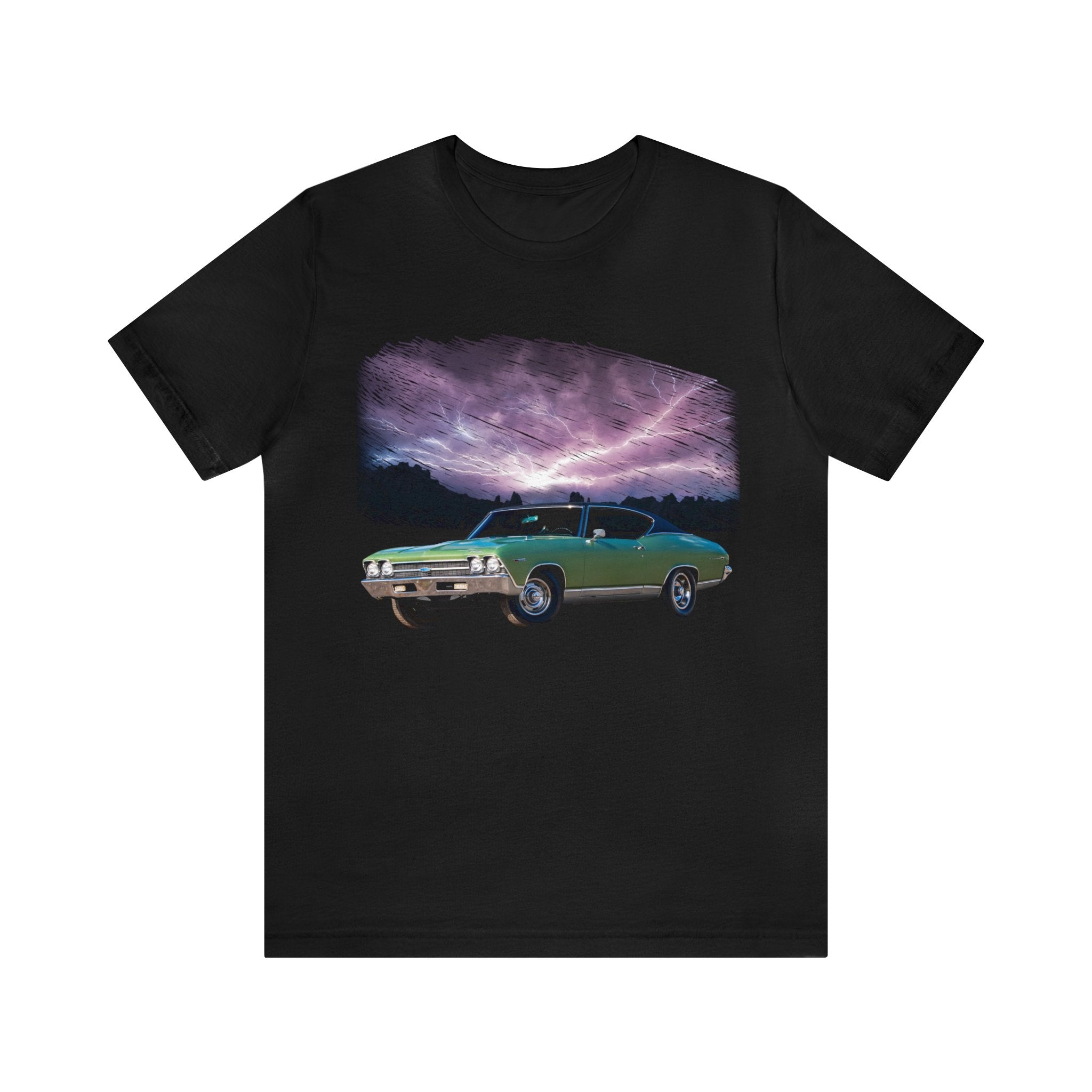 1969 Chevelle in our lightning series Short Sleeve Tee