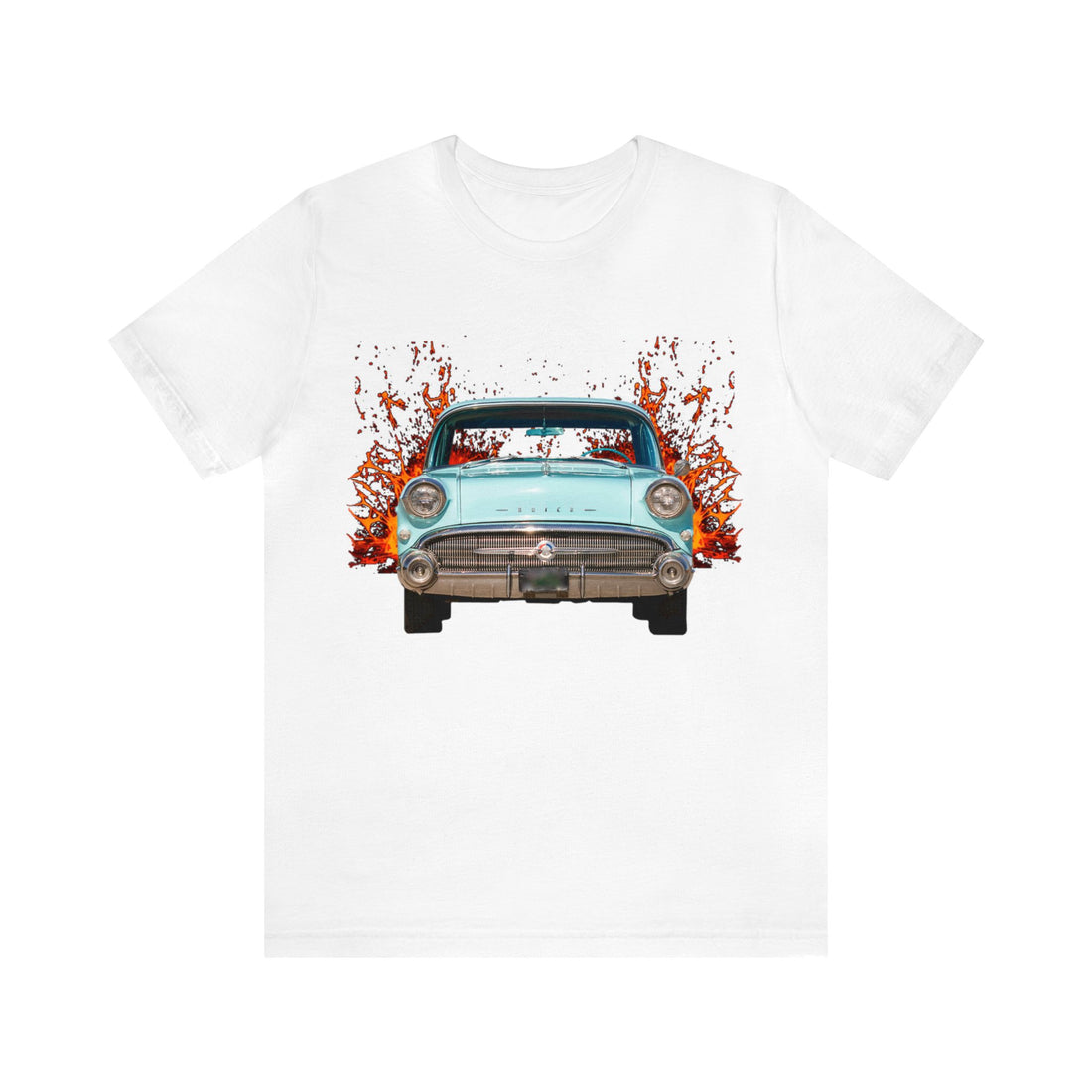 1957 Buick in our lava series Short Sleeve Tee