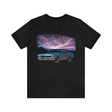 1969 Nova SS in our lightning series Short Sleeve Tee