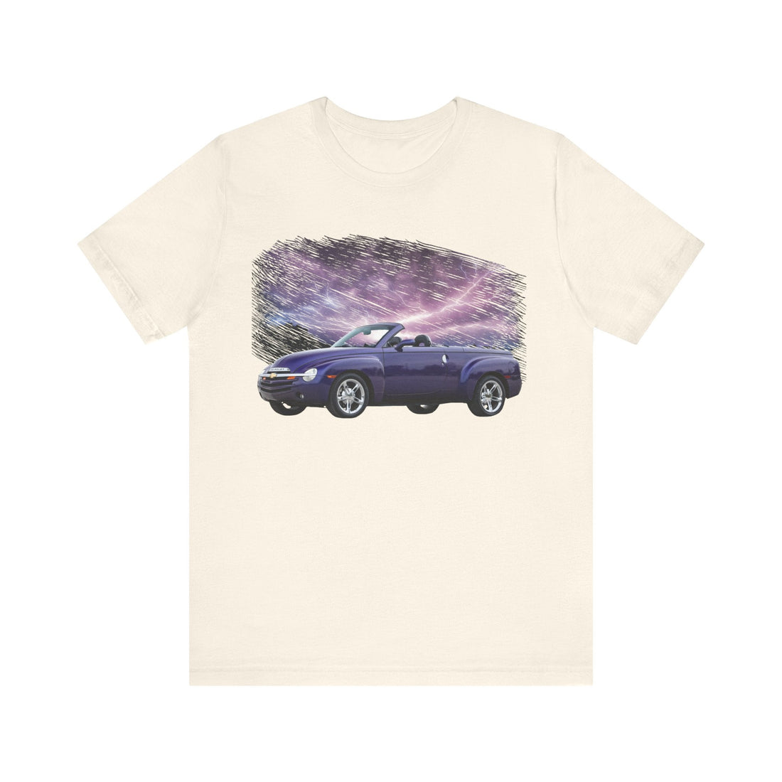 2004 Chevy SSR Lightning Series Short Sleeve Tee with classic car graphic on soft cotton.