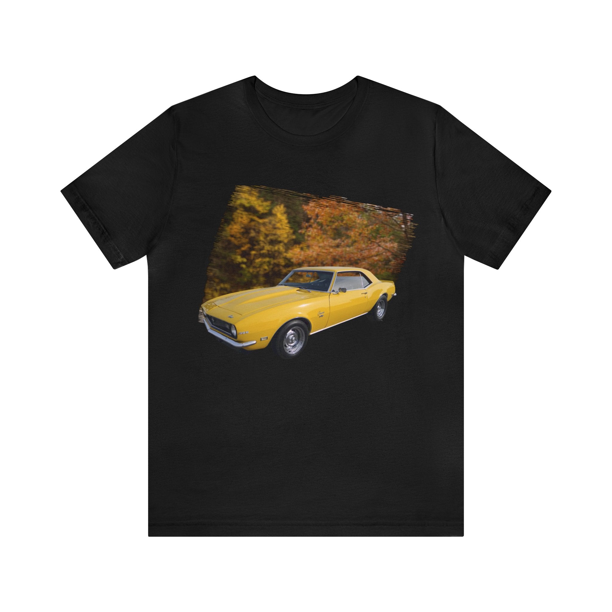 1968 Camaro in our fall day series Short Sleeve Tee