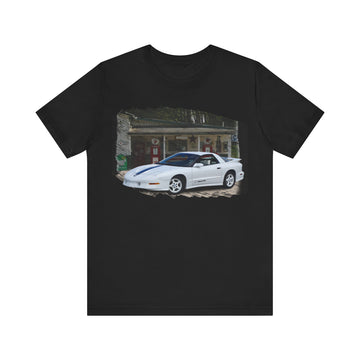 NEW 1994 25th Anniversary Firebird Trans AM in our filling station series Short Sleeve T-Shirt