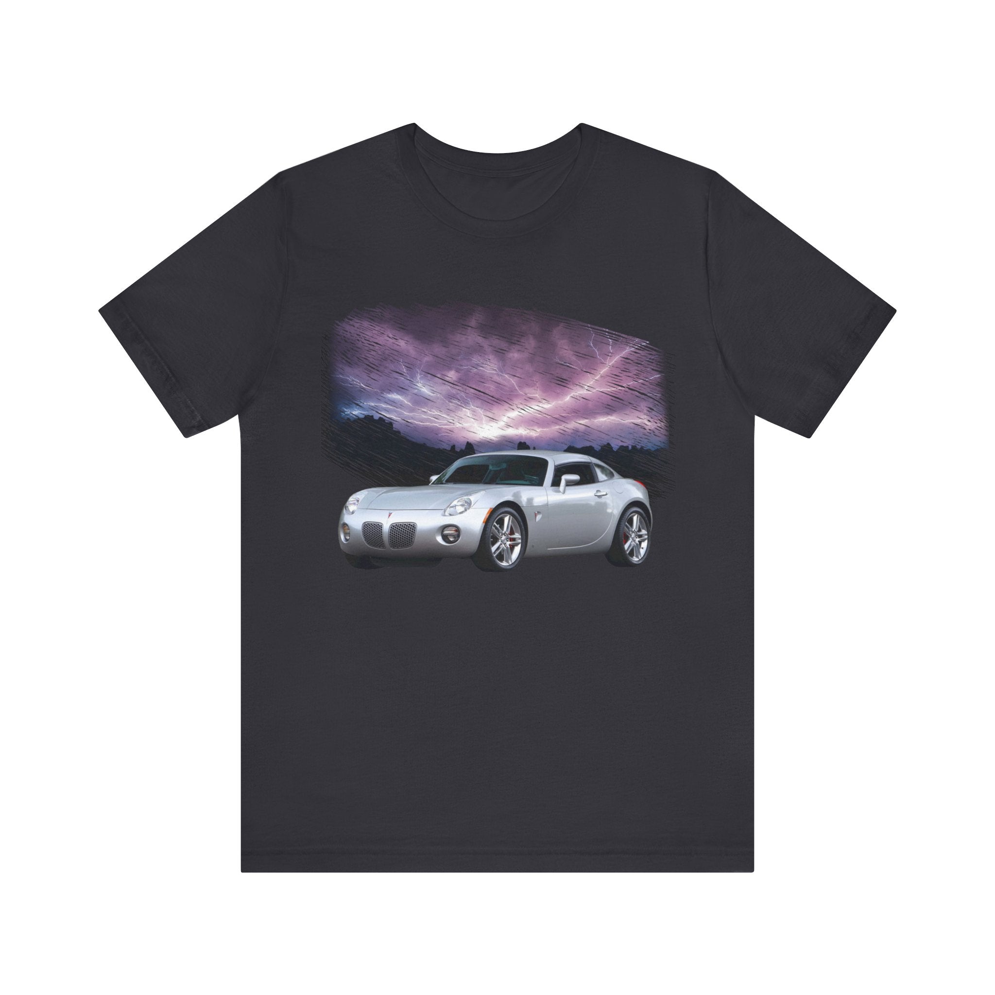 2009 Pontiac Solstice lightning series short sleeve tee design.