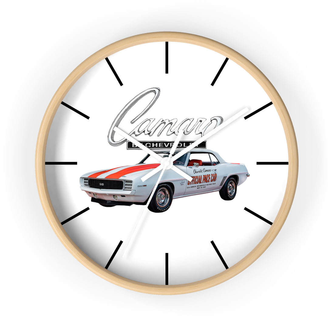 1969 Camaro Pace Car 10" Wall clock