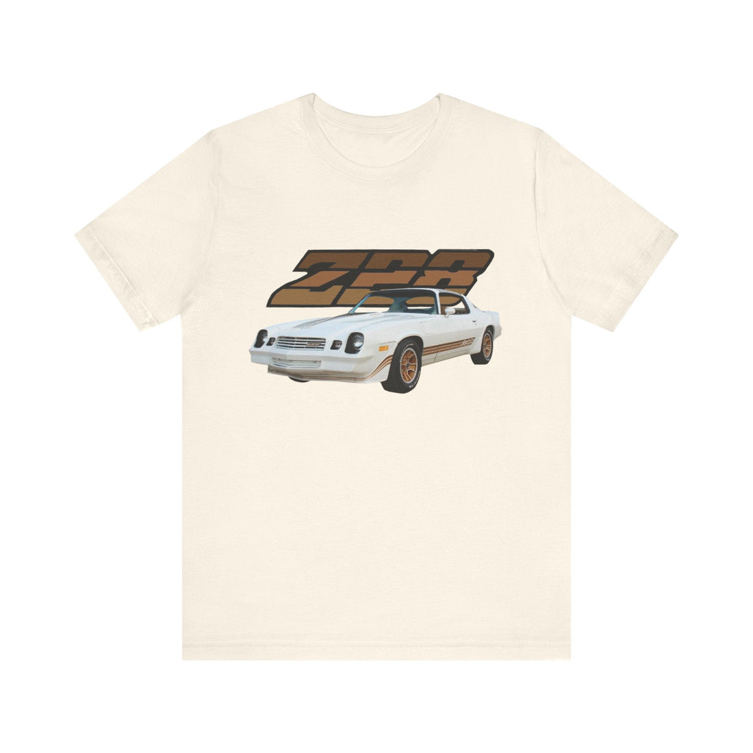 1981 Camaro Z28 in our lava series Short Sleeve Tee
