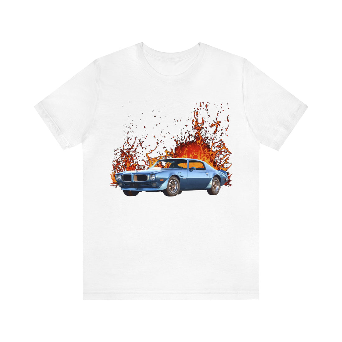 1970 Trans AM in our lava series Short Sleeve Tee