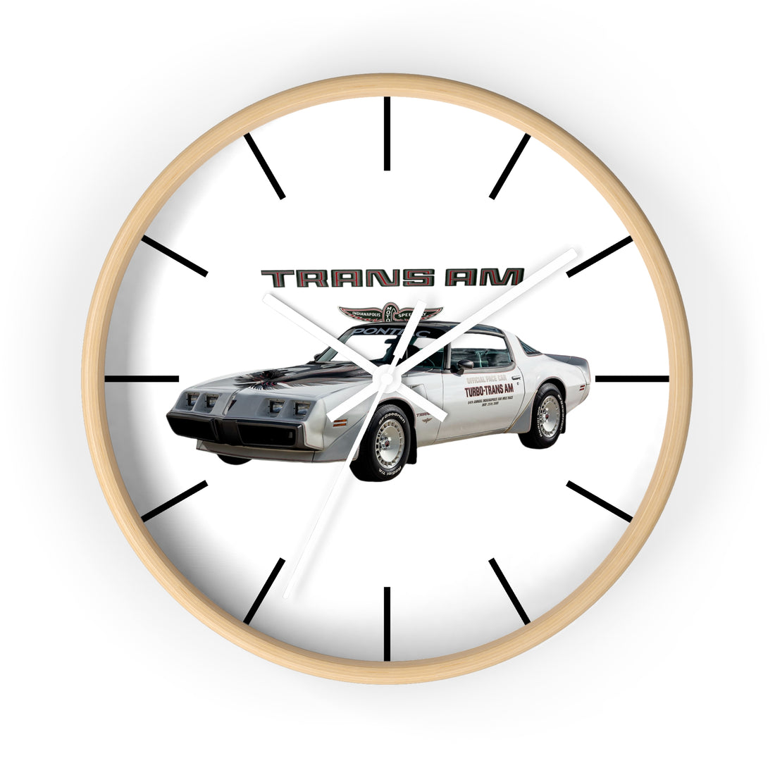 1980 Firebird Trans AM Pace Car 10" Wall clock