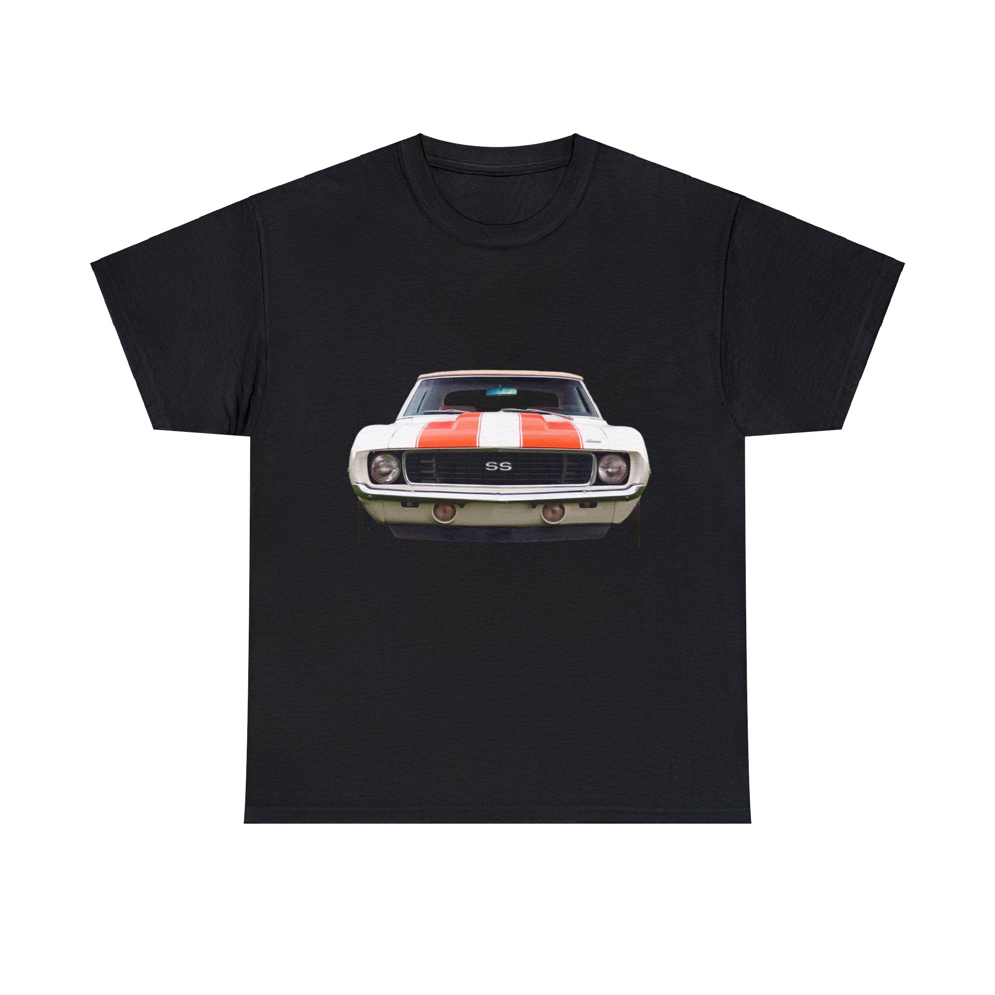 1969 Camaro Pace Car in our coming and going series Short Sleeve Cotton Tee