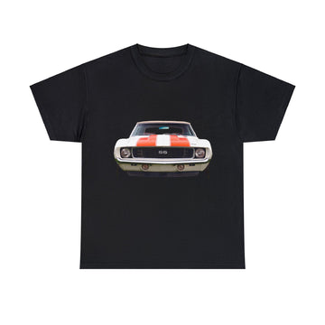 1969 Camaro Pace Car in our coming and going series Short Sleeve Cotton Tee