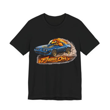 Outlaw Series “Flame On” Pontiac Firebird  Muscle Car T-Shirt