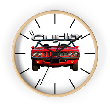 1971 Cuda 10" Wall clock