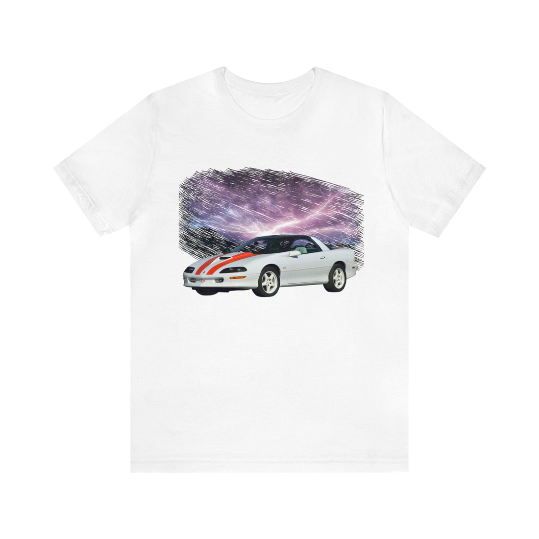 1997 30th Anniversary Camaro in our lightning series Short Sleeve Tee