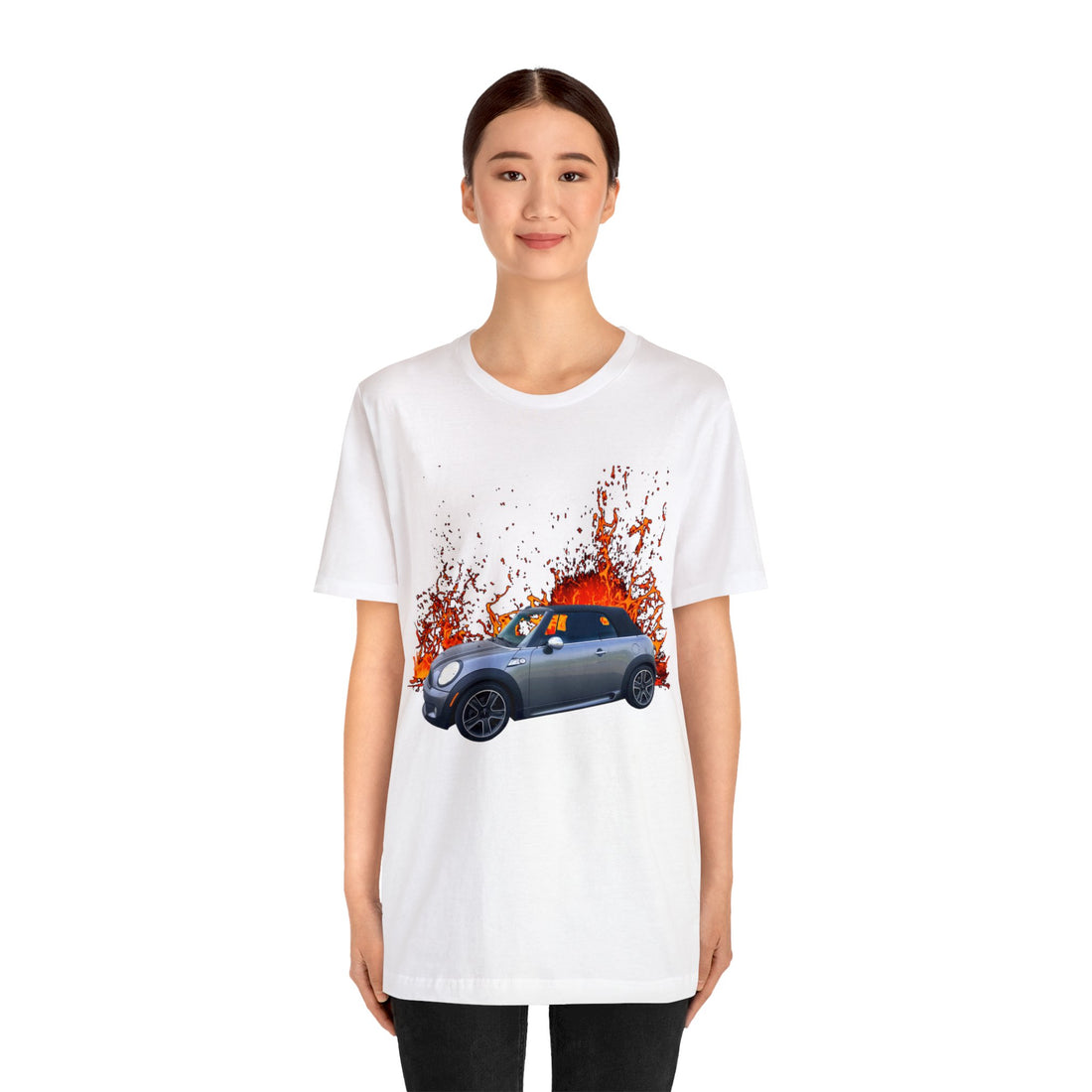 2009 Mini Cooper in our lava series Short Sleeve Tee