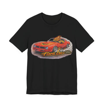 Outlaw Series “Flame On” Pontiac Firebird  Muscle Car T-Shirt