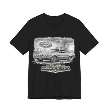 Garage Series – Its more than just a car!  Slightly Distressed 1969 Pontiac Grand Prix Garage Series T-Shirt