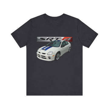 2005 Dodge Neon SRT4 Short Sleeve Tee with car design.
