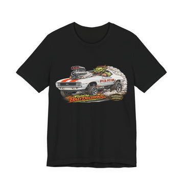 Fueled by Bad Decisions! Lightly Distressed 1969 Camaro Pace Car Outlaw Series T-Shirt