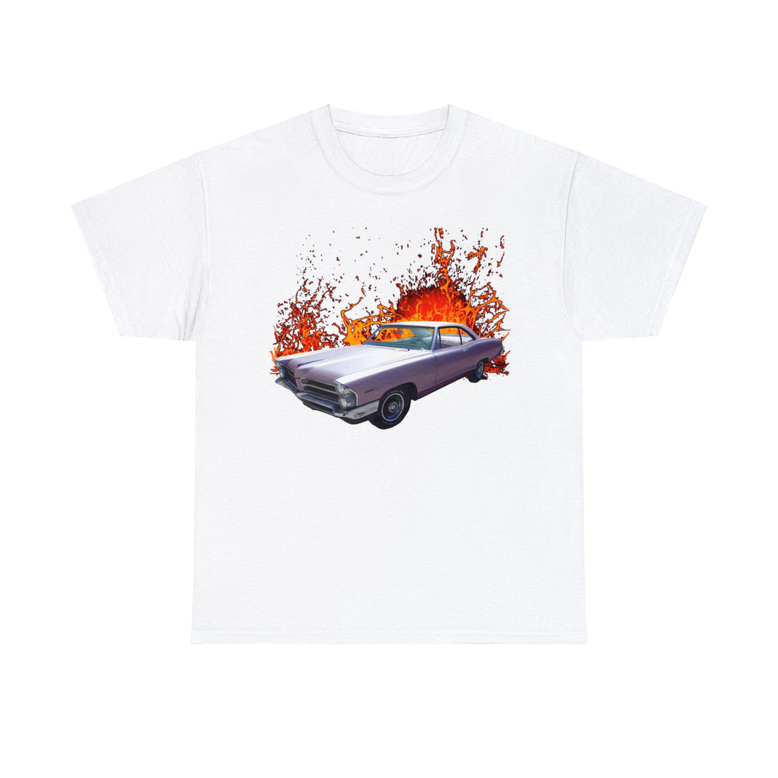 Iris Mist 1965 Catalina  Short Sleeve Cotton Tee in our lava series