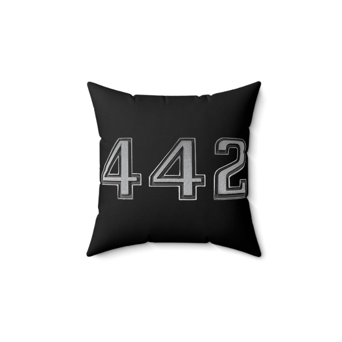 Olds Cutlass 442 Logo Spun Polyester Square Pillow