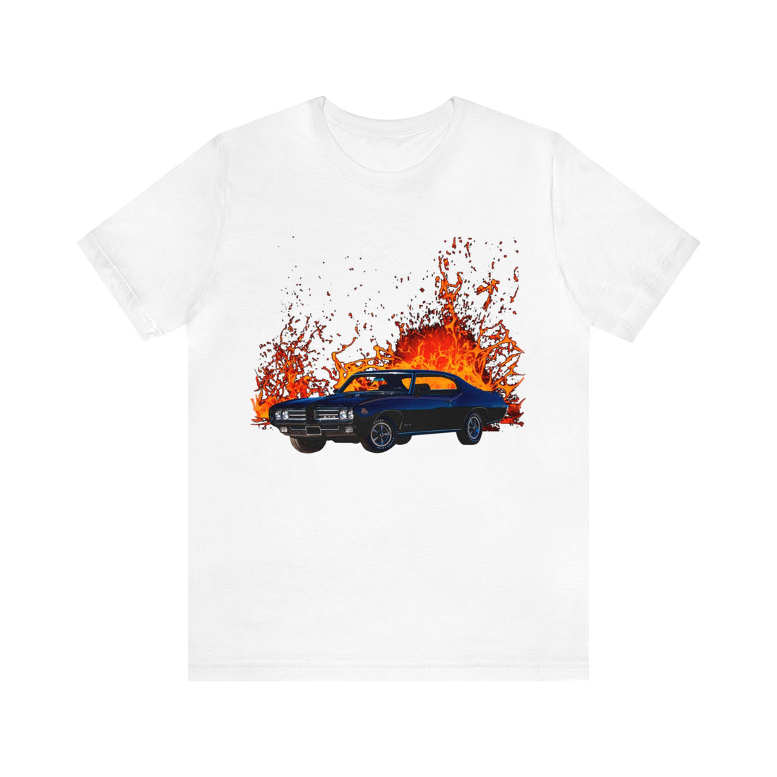 1969 GTO Judge in our lava series Short Sleeve Tee