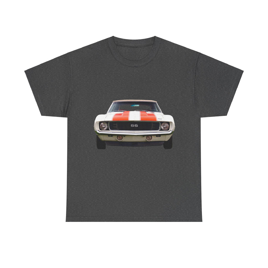 1969 Camaro in our coming and going series Short Sleeve Cotton Tee