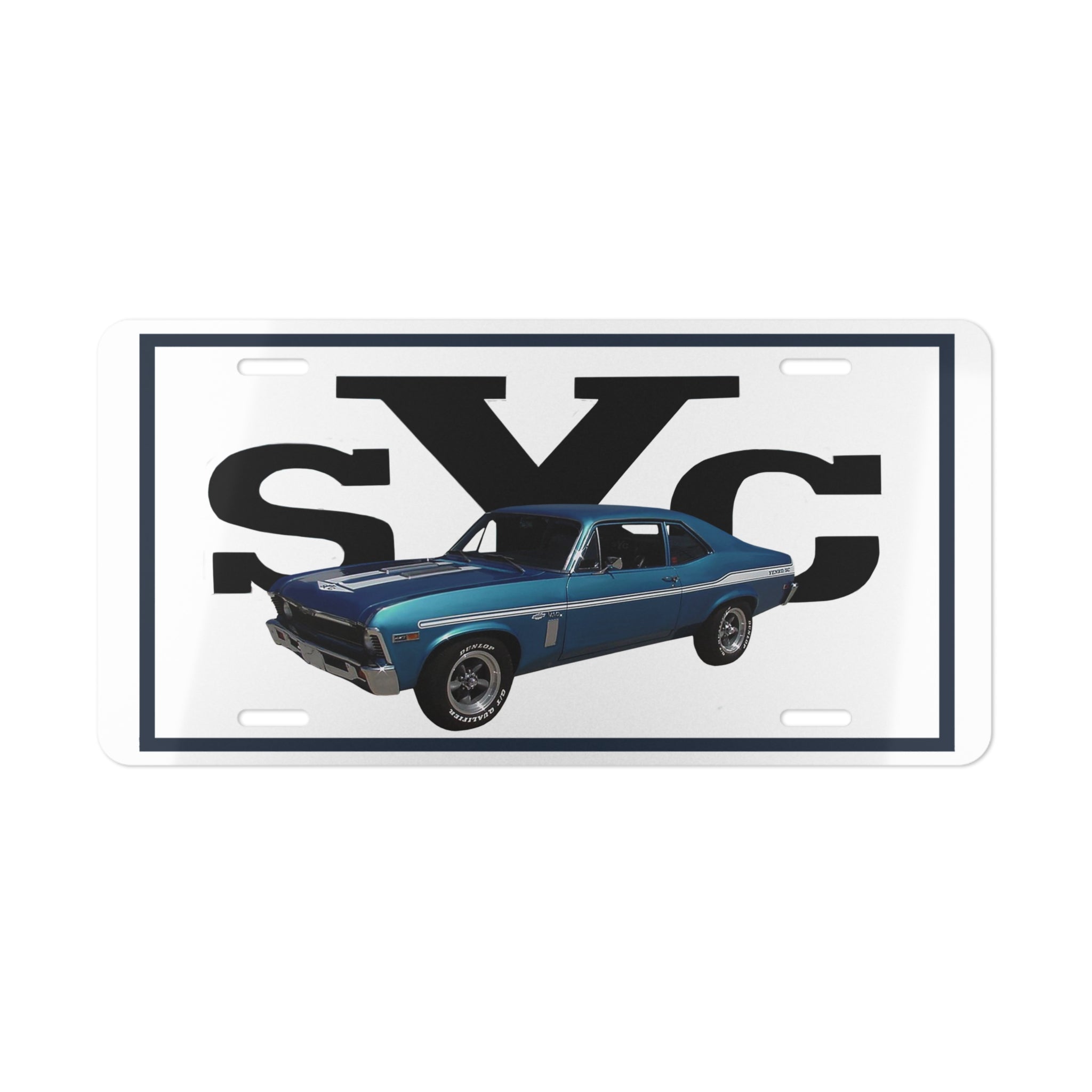 1969 nova License Plate