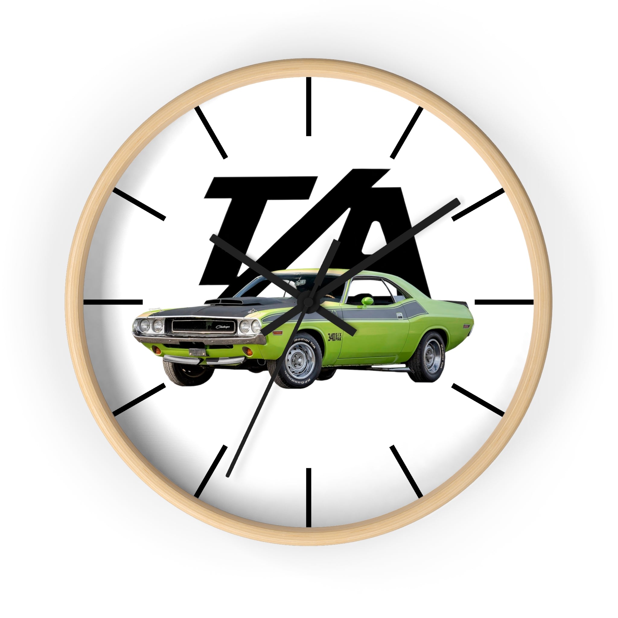 1970 Challenger TA 10" Wall clock