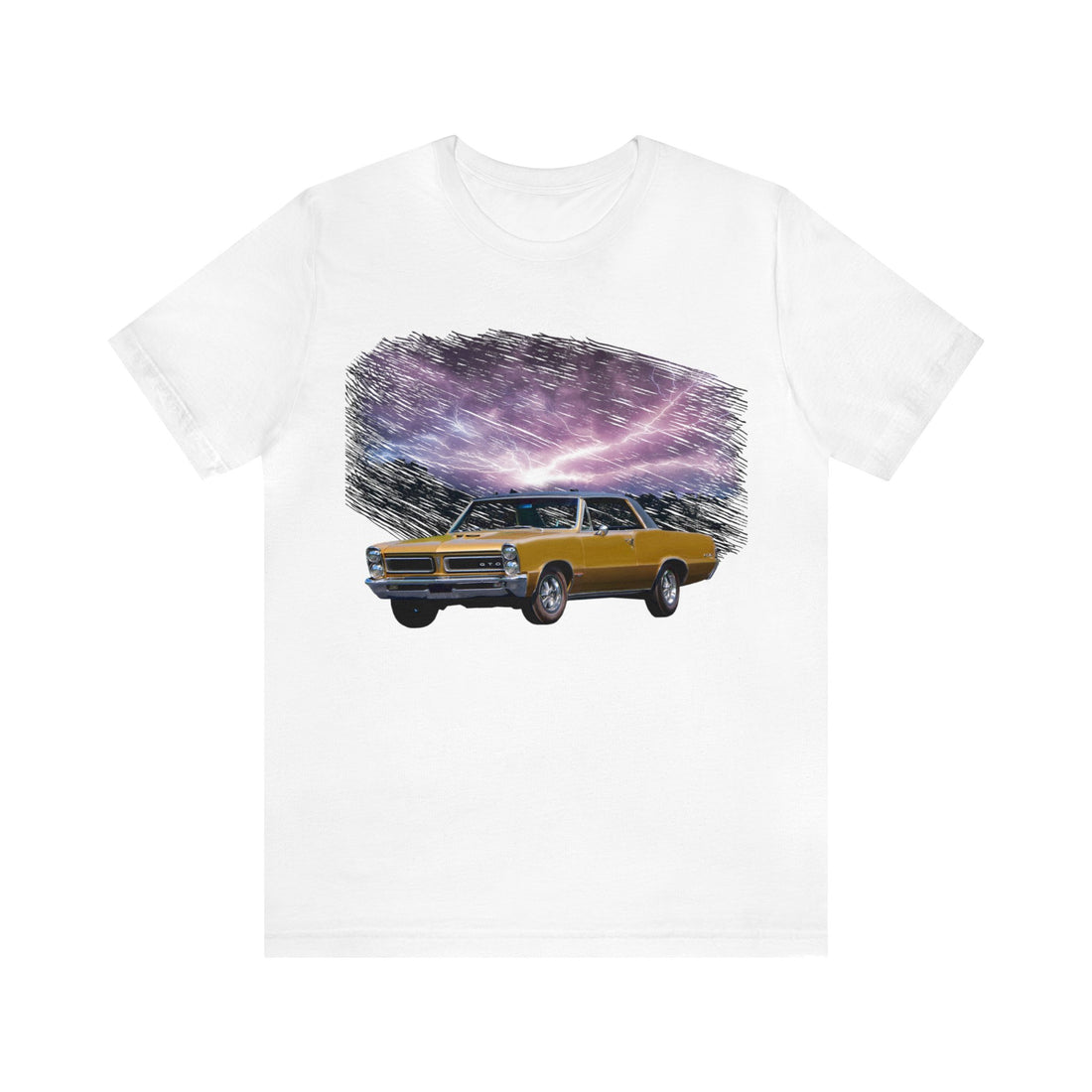 1965 GTO in our lightning series Short Sleeve Tee