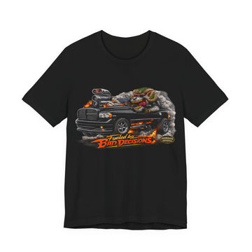 Fueled by Bad Decisions! Lightly Distressed 2004 Rumble Bee Outlaw Series T-Shirt